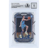 Carte de recrue autographiée Chet Holmgren (Oklahoma City Thunder) 2022-23 Panini Prizm n° 266 Beckett Fanatics Witnessed 10