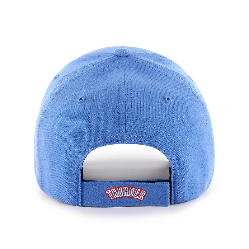 Casquette ajustable MVP Oklahoma City Thunder Core bleue 47 pour homme