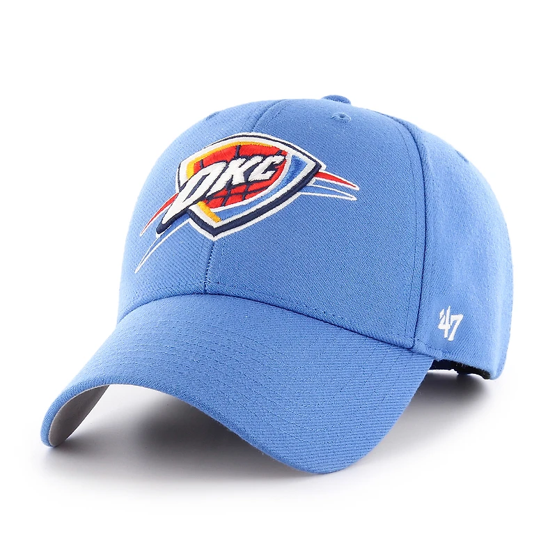 Casquette ajustable MVP Oklahoma City Thunder Core bleue 47 pour homme