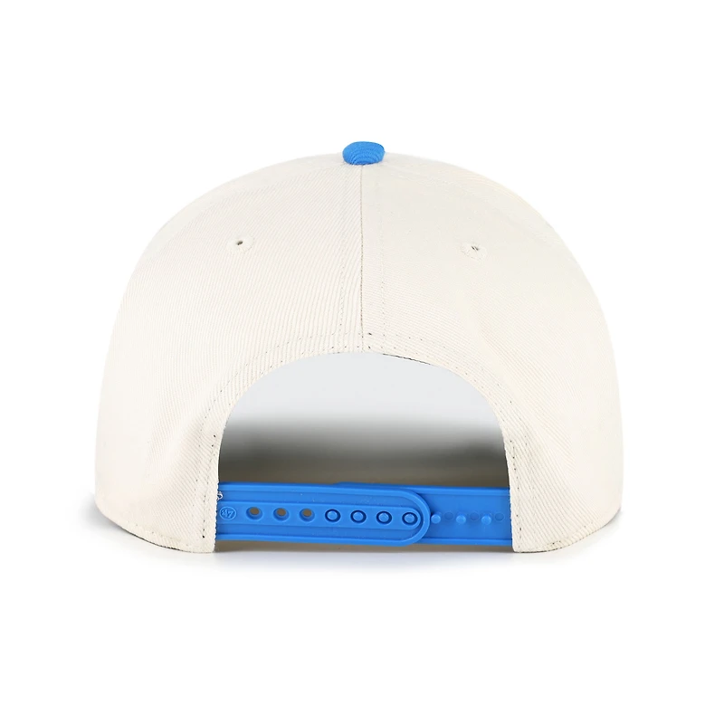 Men's '47 Cream/Blue Oklahoma City Thunder Pomona Two-Tone Rope Hitch Adjustable Hat