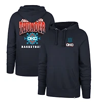 Sweat à capuche homme '47 Navy Oklahoma City Thunder 2025/26 Edition Jab Step Headline
