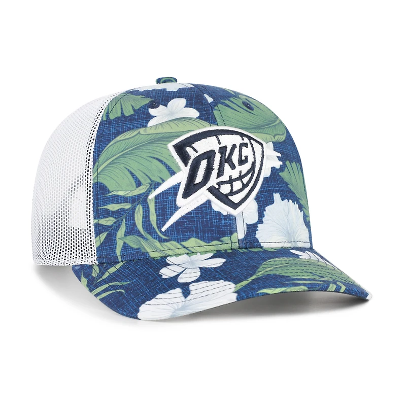 Casquette trucker ajustable Oklahoma City Thunder « 47 » marine pour homme