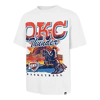 Men's '47  White Oklahoma City Thunder Regional Franklin T-Shirt