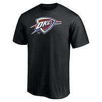 Men's  Black Oklahoma City Thunder Midnight Mascot T-Shirt