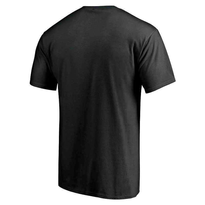 Men's Black Oklahoma City Thunder Midnight Mascot T-Shirt