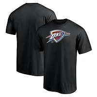 Men's  Black Oklahoma City Thunder Midnight Mascot T-Shirt
