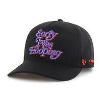 Men's Brand Seen by '47 Black Oklahoma City Thunder Sorry I Was Hooping Hitch Adjustable Hat