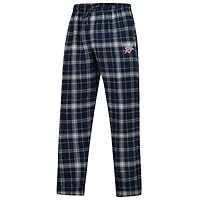 Men's Concepts Sport Navy/Gray Oklahoma City Thunder Ultimate Plaid Flannel Pants