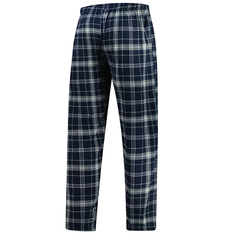 Men's Concepts Sport Navy/Gray Oklahoma City Thunder Ultimate Plaid Flannel Pants