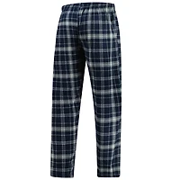 Men's Concepts Sport Navy/Gray Oklahoma City Thunder Ultimate Plaid Flannel Pants