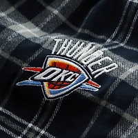 Men's Concepts Sport Navy/Gray Oklahoma City Thunder Ultimate Plaid Flannel Pants