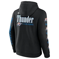 Men's Fanatics  Black Oklahoma City Thunder 2025 NBA Finals Champions Pullover Hoodie