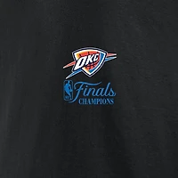Men's Fanatics  Black Oklahoma City Thunder 2025 NBA Finals Champions Pullover Hoodie