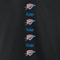 Men's Fanatics  Black Oklahoma City Thunder 2025 NBA Finals Champions Pullover Hoodie