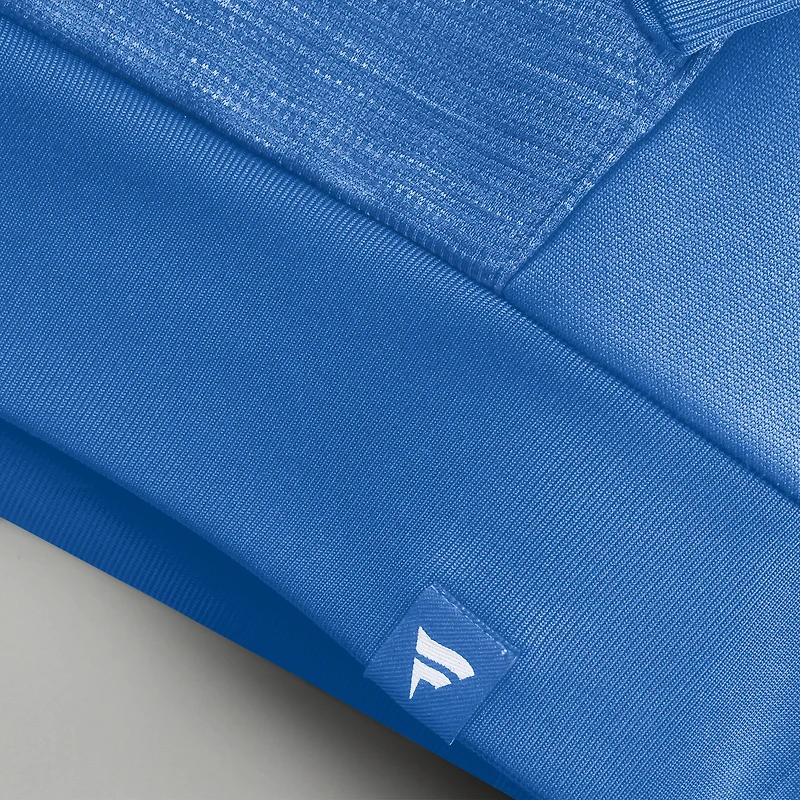 Men's Fanatics Blue Oklahoma City Thunder Back Door Cut Play Defender Full-Zip Hoodie