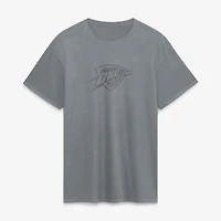 Men's Fanatics Gray Oklahoma City Thunder Beach Wash T-Shirt