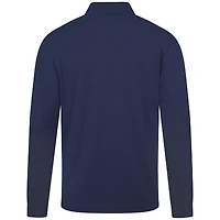 Haut à fermeture éclair quart de tour Heron bleu marine Oklahoma City Thunder pour homme Levelwear