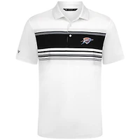 Polo blanc Levelwear Onward pour homme Oklahoma City Thunder