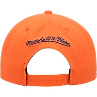 Casquette Snapback orange Mitchell & Ness Oklahoma City Thunder Side Core 2.0 pour hommes