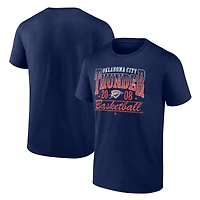 Men's  Navy Oklahoma City Thunder Give and Go Play T-Shirt