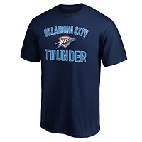 Men's  Navy Oklahoma City Thunder Victory Arch T-Shirt