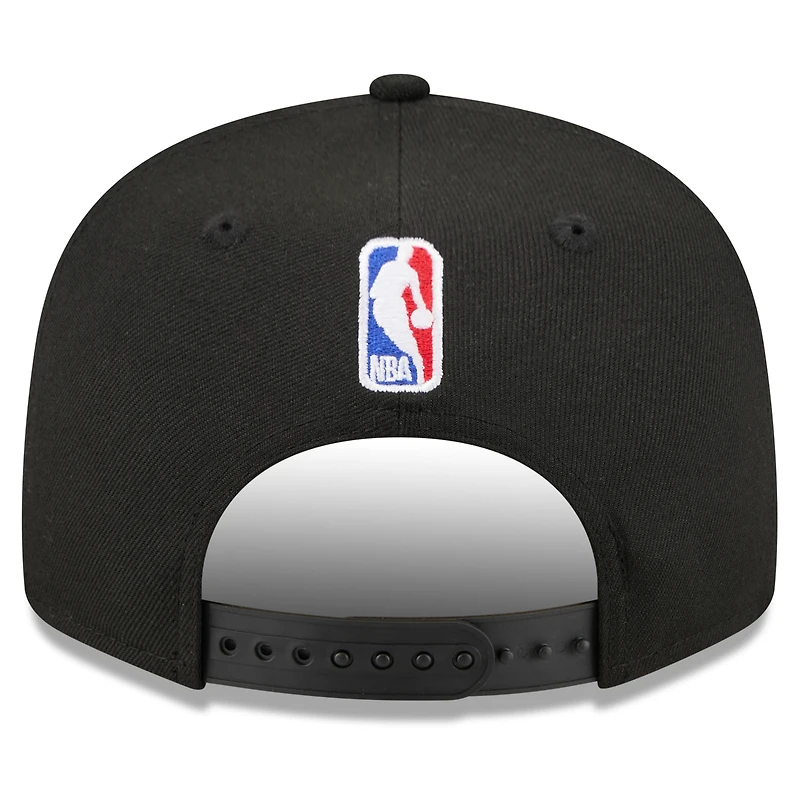 Men's New Era Black Oklahoma City Thunder 2026 NBA Draft Crystal 9FIFTY Snapback Hat