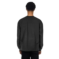 Men's New Era  Black Oklahoma City Thunder Leisure Collection Stretch Fleece Sweatshirt