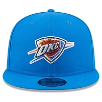Casquette snapback New Era bleue Oklahoma City Thunder 2026 NBA Draft 9FIFTY pour homme