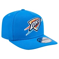 Casquette snapback 9FIFTY bleue New Era pour homme avec logo Core Oklahoma City Thunder