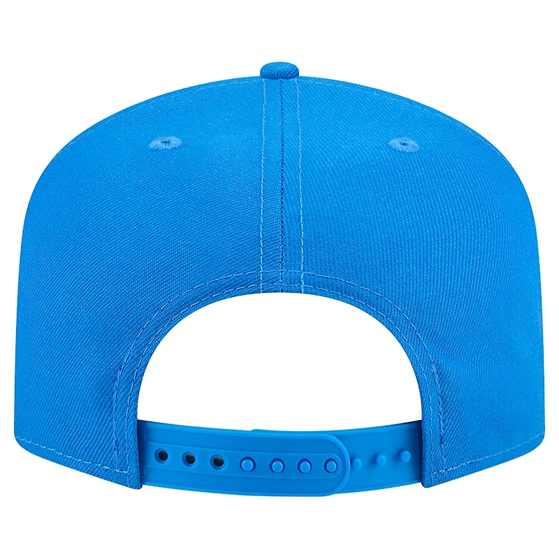 Casquette snapback 9FIFTY bleue New Era pour homme avec logo Core Oklahoma City Thunder