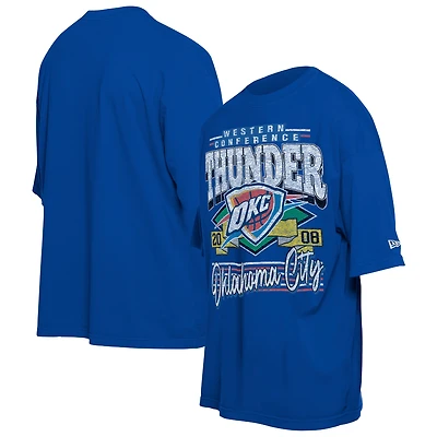 T-shirt noir New Era Oklahoma City Thunder Sport Classics pour homme