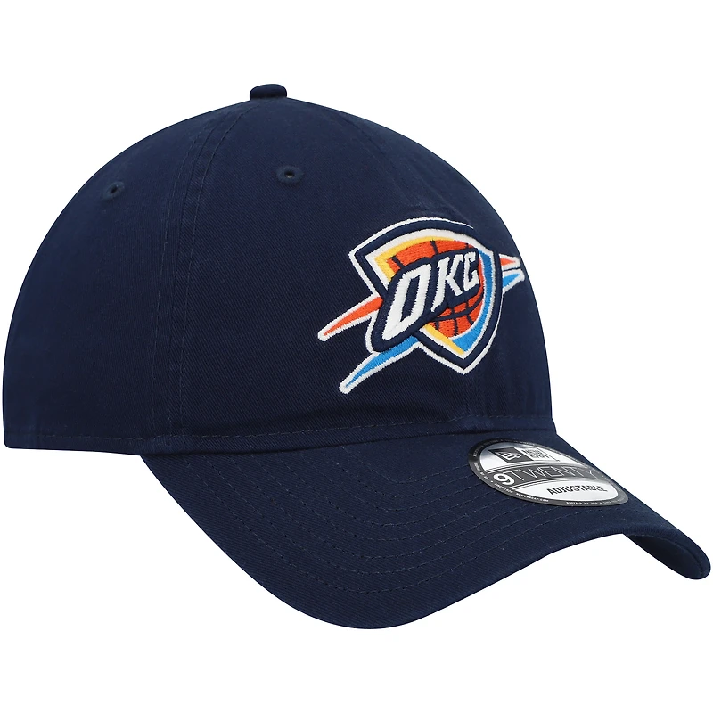 Casquette ajustable Oklahoma City Thunder Team 2.0 9TWENTY New Era pour hommes, bleu marine