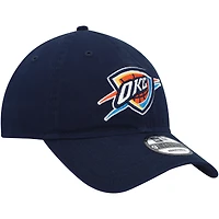 Casquette ajustable Oklahoma City Thunder Team 2.0 9TWENTY New Era pour hommes, bleu marine