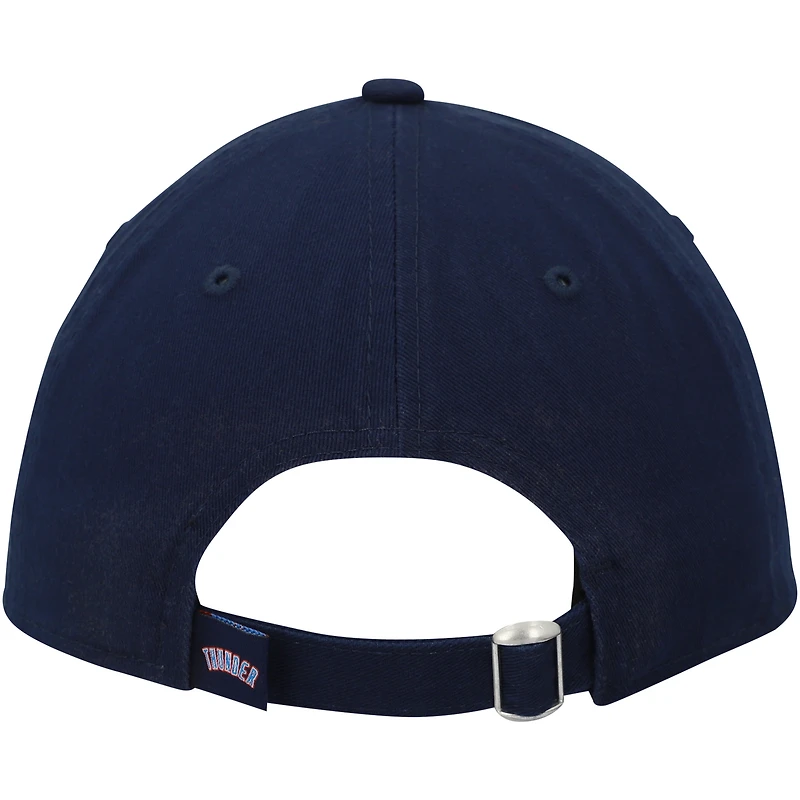 Casquette ajustable Oklahoma City Thunder Team 2.0 9TWENTY New Era pour hommes, bleu marine