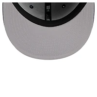 Casquette ajustée New Era Oklahoma City Thunder bleu marine pour homme, modèle 59FIFTY.