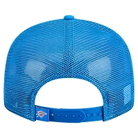 Men's New Era  Orange/Blue Oklahoma City Thunder Outdoor Split Panel 9FIFTY Snapback Hat
