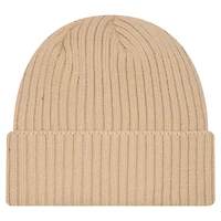 Bonnet à revers en tricot beige Oklahoma City Thunder Color Pack pour homme de New Era