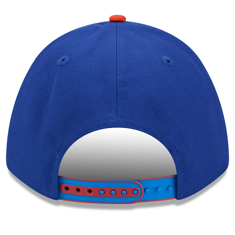 Men's New Era  White/Blue Oklahoma City Thunder 2025 NBA Tip Off M-Crown A-Frame 9FORTY Adjustable Hat