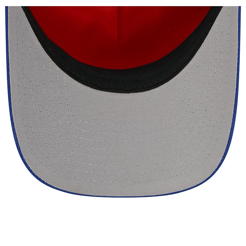 Men's New Era  White/Blue Oklahoma City Thunder 2025 NBA Tip Off M-Crown A-Frame 9FORTY Adjustable Hat