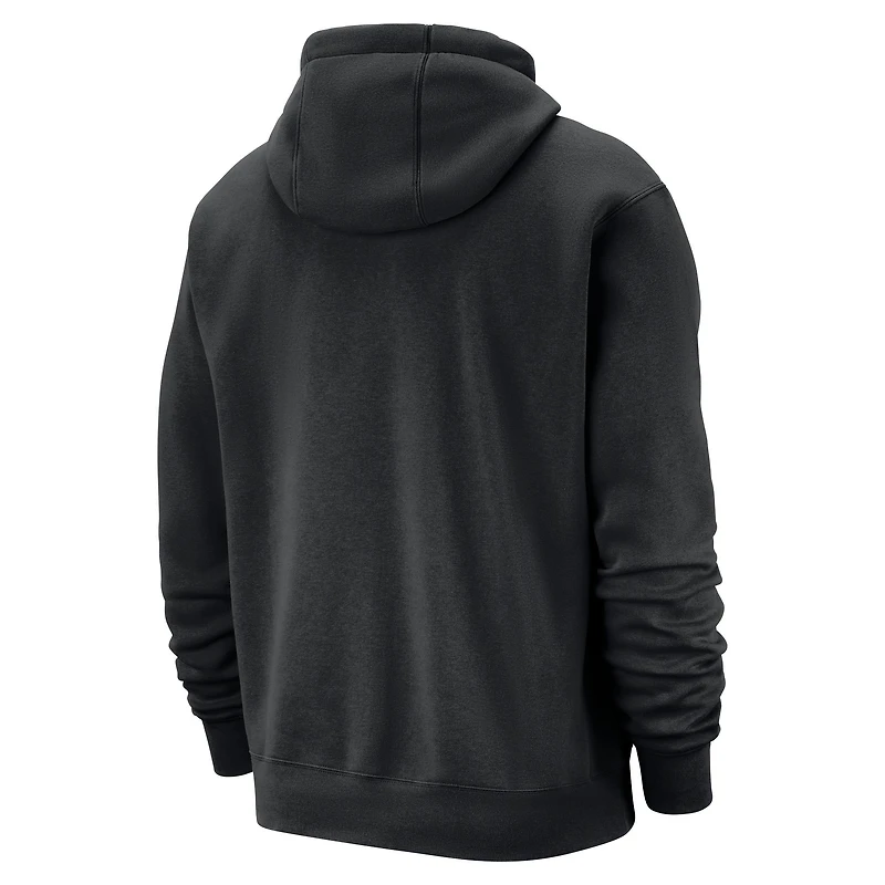 Sweat à capuche Nike City Edition Essential Club Oklahoma Thunder 2024/25 pour homme, noir