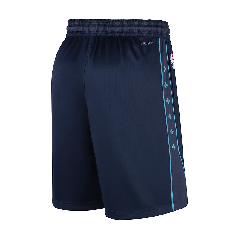 Men's Nike  Blue Oklahoma City Thunder 2025/26 Edition Remix Dri-FIT Swingman Shorts