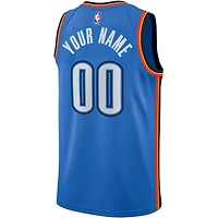 Nike pour homme Oklahoma City Thunder bleu - Maillot Swingman personnalisé Icon Edition