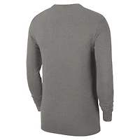 Men's Nike  Charcoal Oklahoma City Thunder Authentic Long Sleeve Practice T-Shirt