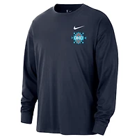 Men's Nike  Navy Oklahoma City Thunder 2025/26 Edition Remix Essential Logo Long Sleeve T-Shirt