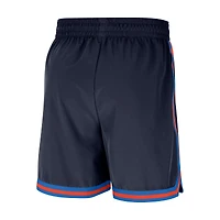 Men's Nike Navy Oklahoma City Thunder Authentic Practice DNA Woven Performance Shorts