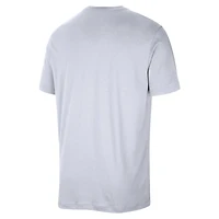 Men's Nike White Oklahoma City Thunder 2025/26 On-Court Flare Performance Practice T-Shirt