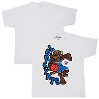 T-shirt oversize blanc Stadium Essentials pour homme, motif mascotte NBA x Staycool Oklahoma City Thunder