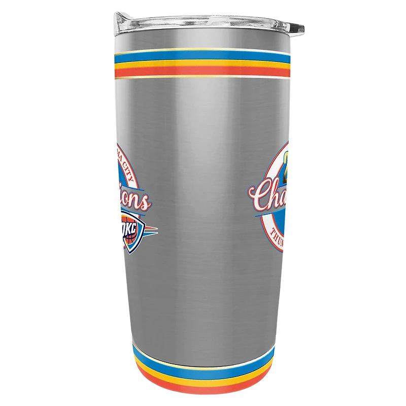 Oklahoma City Thunder 2025 NBA Finals Champions 20oz. Stainless Steel Tumbler