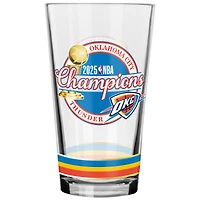 Oklahoma City Thunder 2025 NBA Finals Champions Shadow 16oz. Mixing Glass