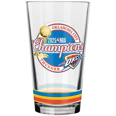 Oklahoma City Thunder 2025 NBA Finals Champions Shadow 16oz. Mixing Glass